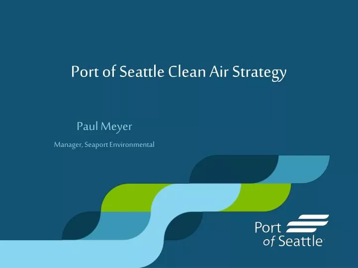 port of seattle clean air strategy