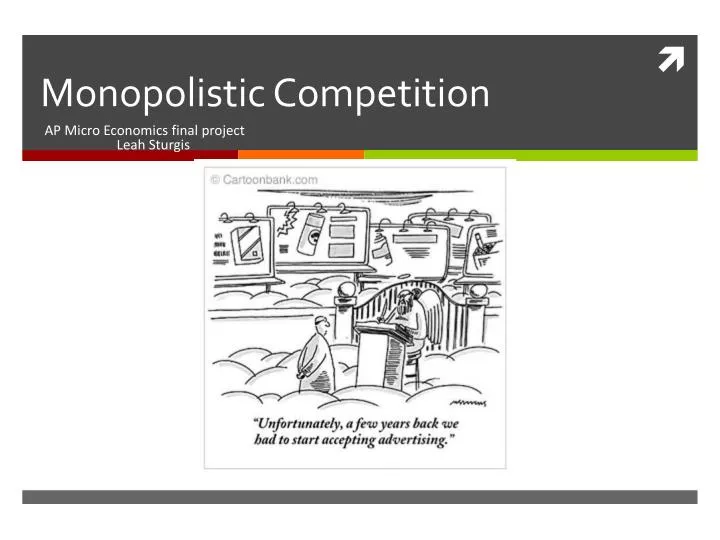 monopolistic competition