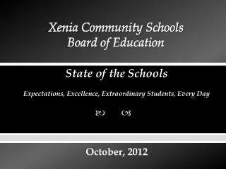 Xenia Community Schools Board of Education