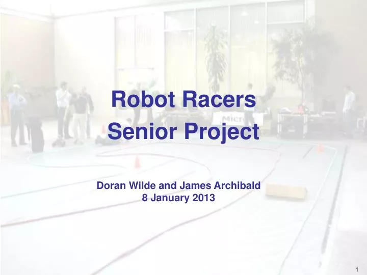 robot racers senior project