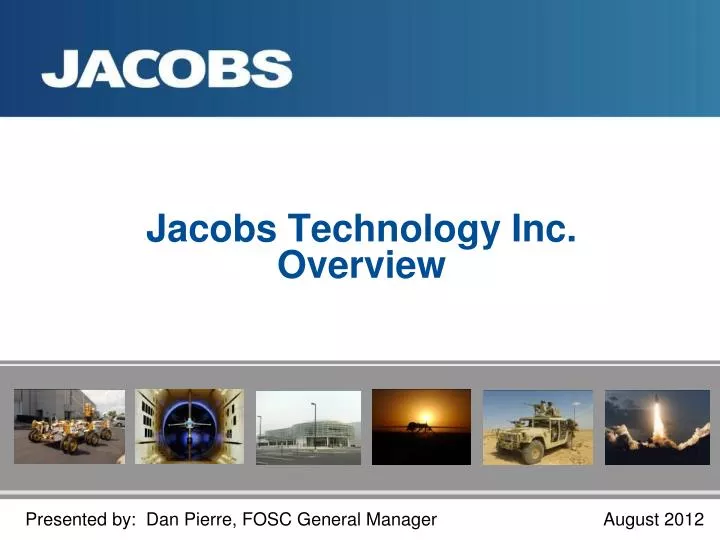 jacobs technology inc overview