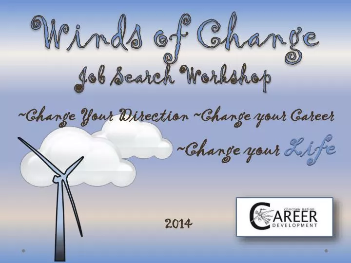 winds of change job search workshop