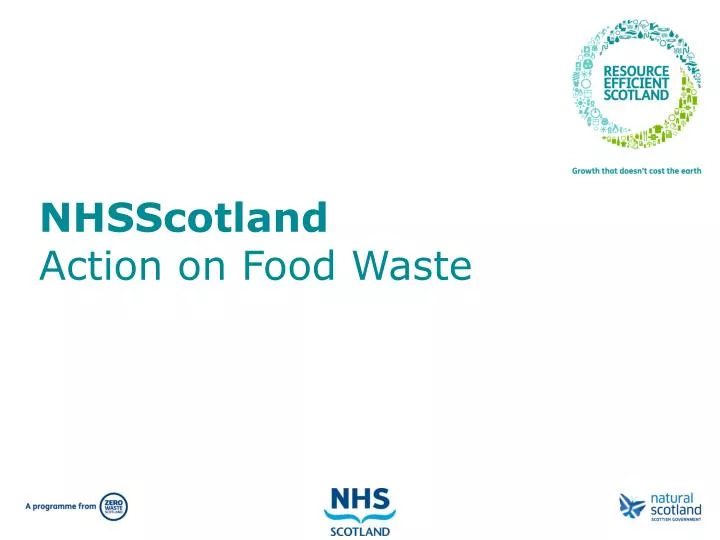 nhsscotland action on food waste
