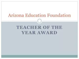 Arizona Education Foundation