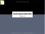 Achieving Excellence in a Learning Community: Year Ahead Meeting Overview - slide 1