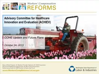 Advisory Committee for Healthcare Innovation and Evaluation (ACHIEV)