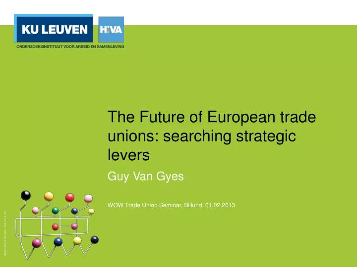 the future of european trade unions searching strategic levers