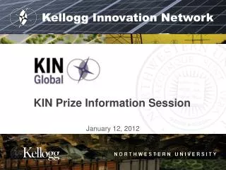 KIN Prize Information Session