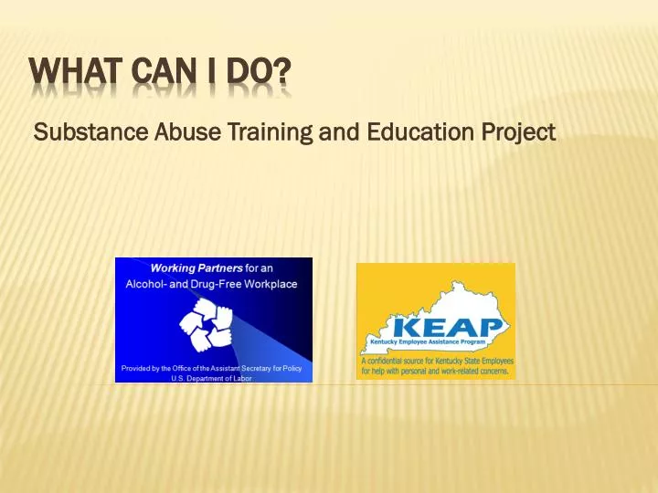substance abuse training and education project