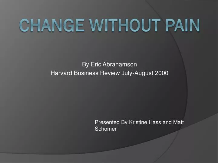 by eric abrahamson harvard business review july august 2000
