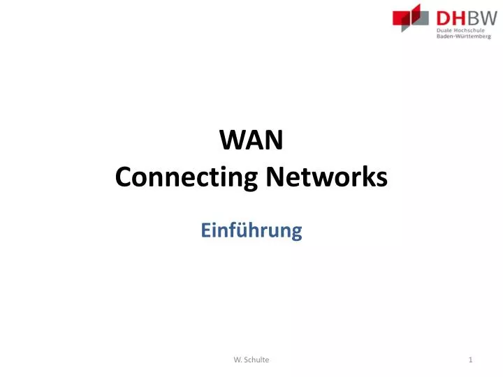 wan connecting networks