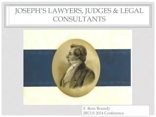 Joseph’s Lawyers, Judges &amp; Legal Consultants