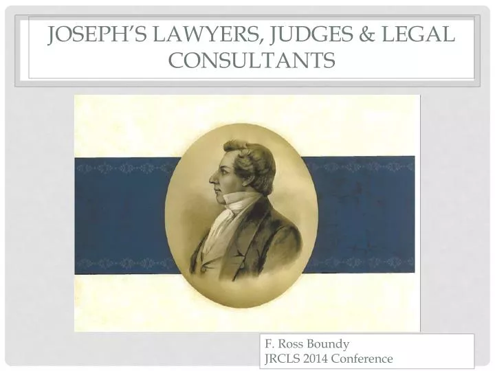 joseph s lawyers judges legal consultants
