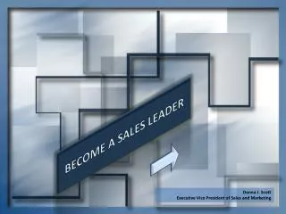 BECOME A SALES LEADER