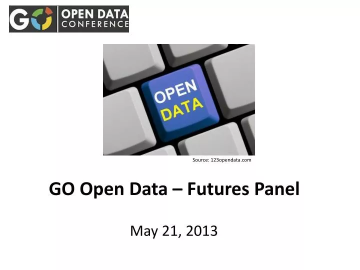 go open data futures panel