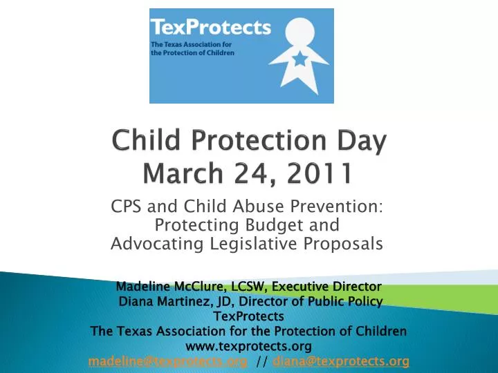 child protection day march 24 2011