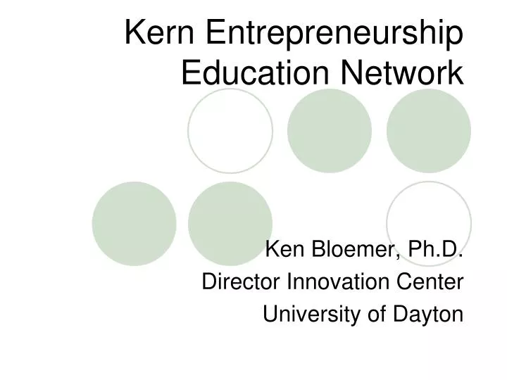 kern entrepreneurship education network