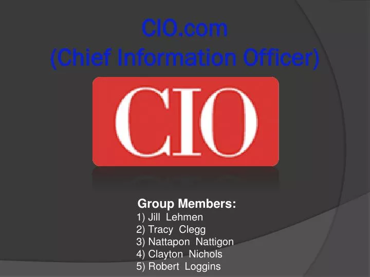 cio com chief information officer