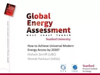 How to Achieve Universal Modern Energy Access by 2030?