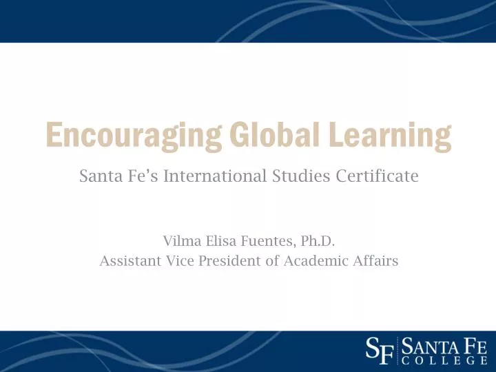 encouraging global learning