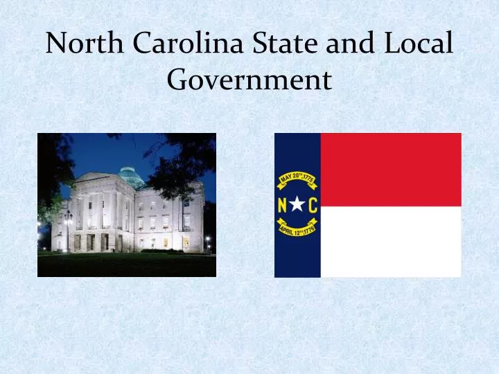 north carolina state and local government