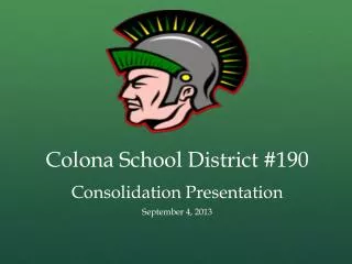Colona School District #190