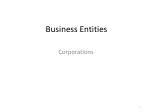 Business Entities - slide 1