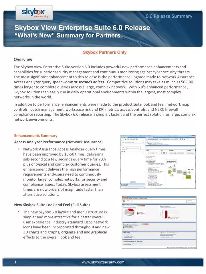 skybox view enterprise suite 6 0 release what s new summary for partners