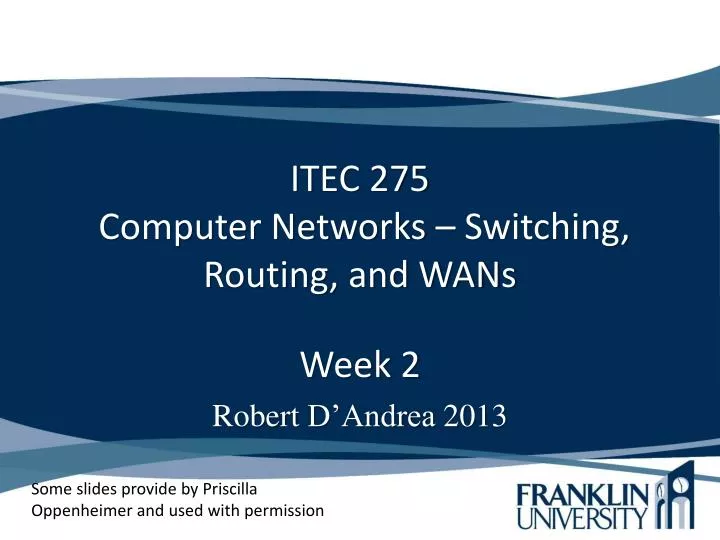 itec 275 computer networks switching routing and wans