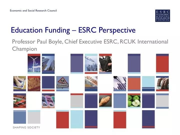 education funding esrc perspective