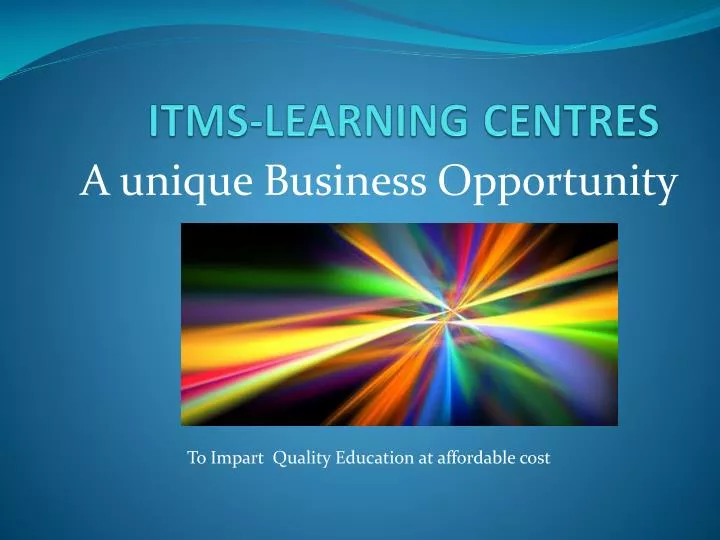 itms learning centres