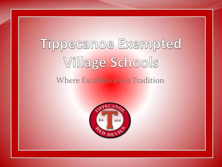 tippecanoe exempted village schools