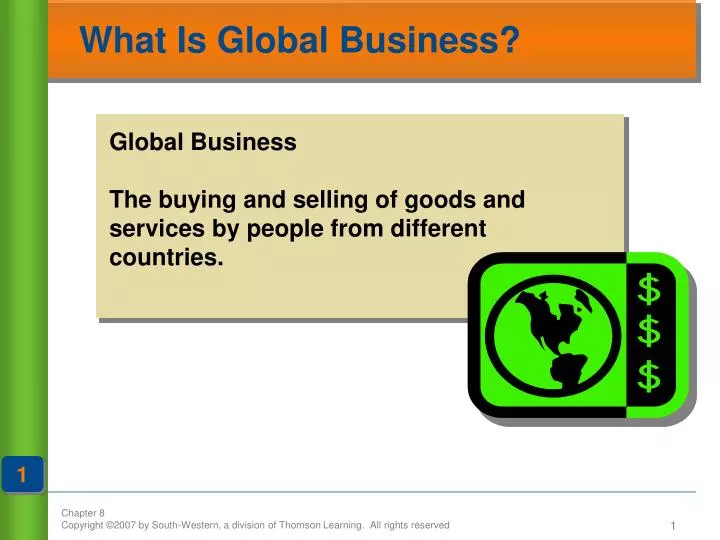 what is global business