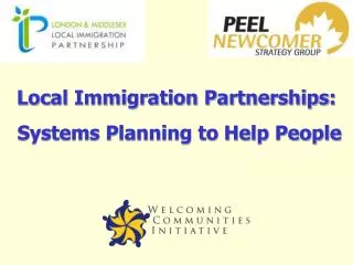 Local Immigration Partnerships: Systems Planning to Help People