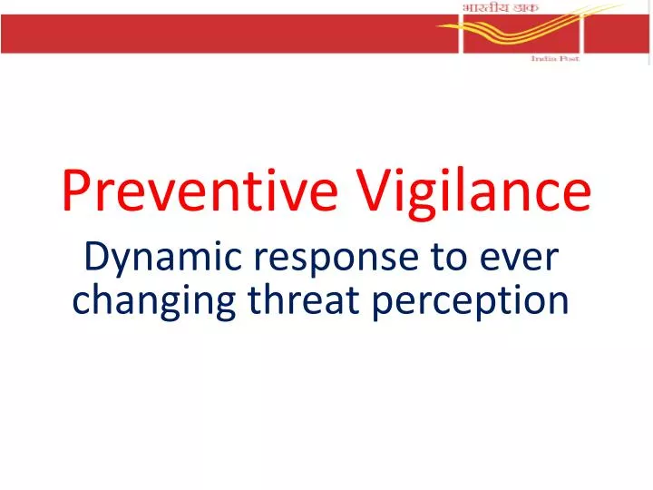 preventive vigilance