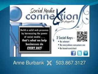 Anne Burbank ? 503.867.3127