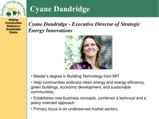 Cyane Dandridge