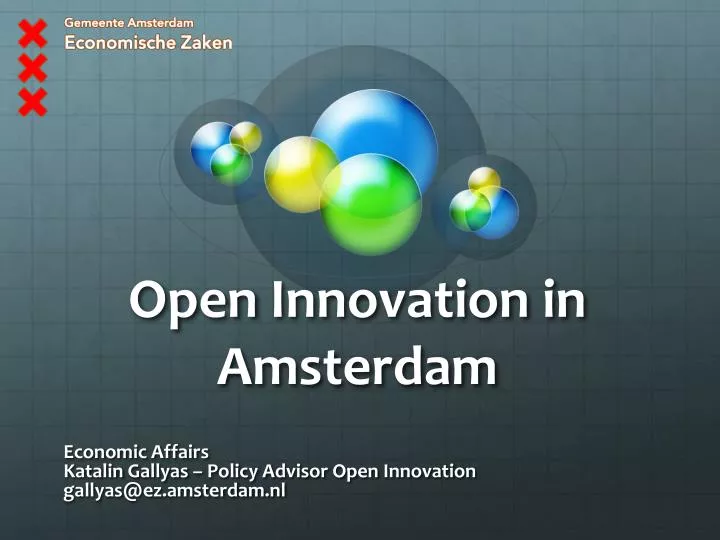 open innovation in amsterdam