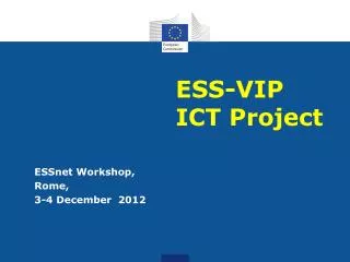 ESS-VIP ICT Project