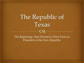 The Republic of Texas