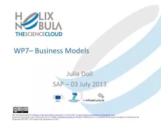 WP7– Business Models