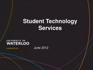 Student Technology Services