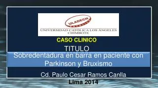 PRESENTACION DR. RCANLLA