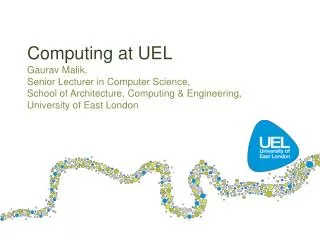 Computing at UEL