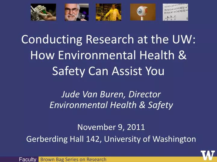 conducting research at the uw how environmental health safety can assist you