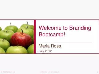 Welcome to Branding Bootcamp !
