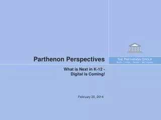Parthenon Perspectives
