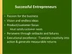 Successful Entrepreneurs - slide 1