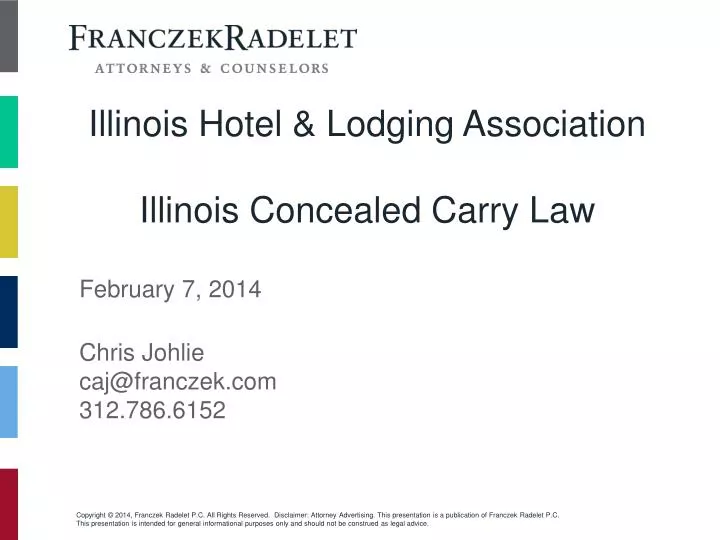 illinois hotel lodging association illinois concealed carry law