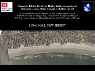 Brigantine Inlet to Great Egg Harbor Inlet, Absecon island Flood and Coastal Storm Damage Reduction Project
